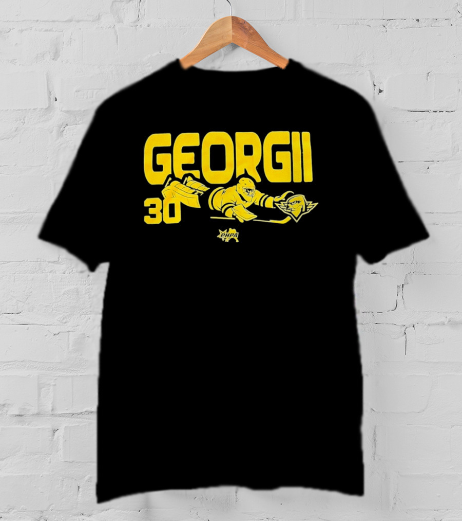 Georgii Romanov 30 Springfield Thunderbirds Hockey Player T-Shirt