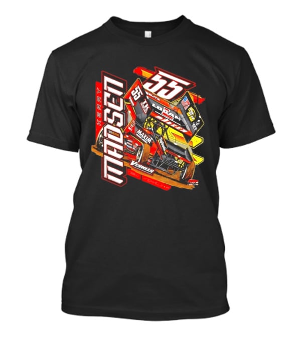 Kerry Madsen 55 Vermeer Logan Madsen Racing Sprint Car Maxim Too Much Grip T-Shirt