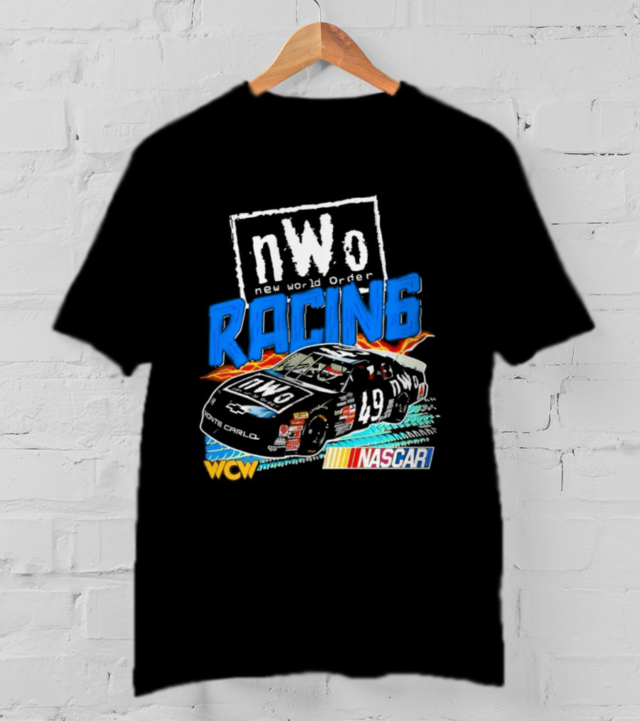 WCW NASCAR NWo Racing Kyle Petty 49 Chevrolet Monte Carlo T-Shirt
