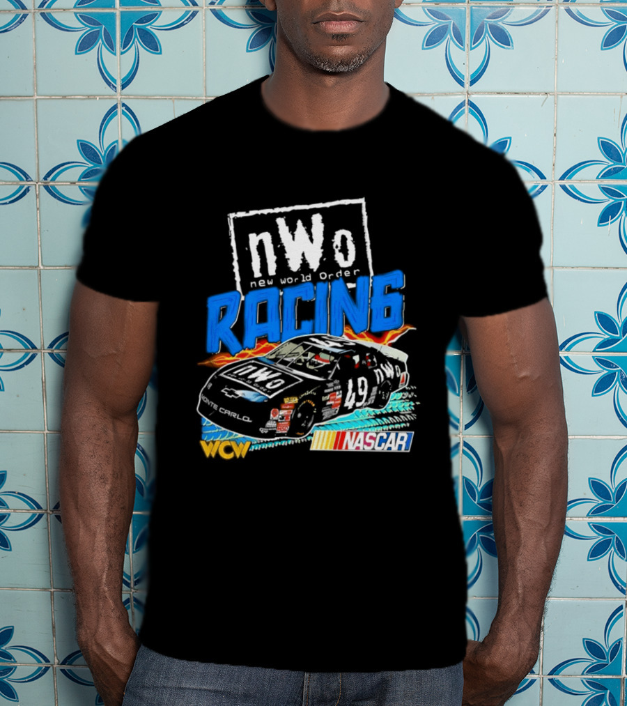 WCW NASCAR NWo Racing Kyle Petty 49 Chevrolet Monte Carlo T-Shirt