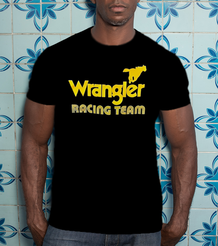 Wrangler Racing Team NASCAR Vintage Mustang T-Shirt