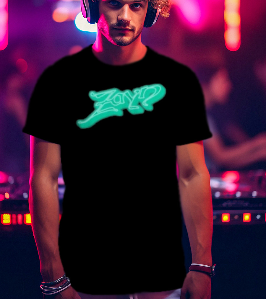 Zayn Airbrush Neon T-Shirt