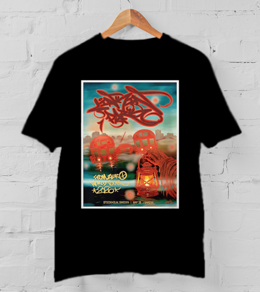 Linkin Park From Zero World Tour 2026 Stockholm Sweden May 29 3Arena T-Shirt