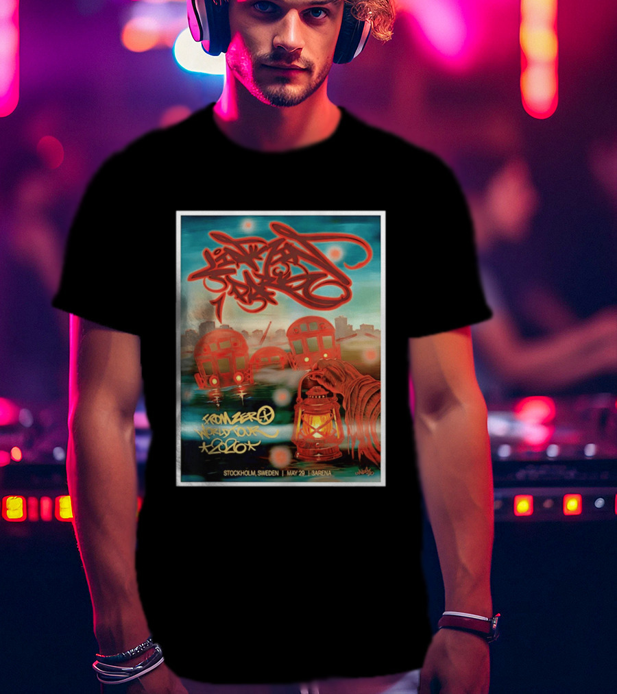 Linkin Park From Zero World Tour 2026 Stockholm Sweden May 29 3Arena T-Shirt