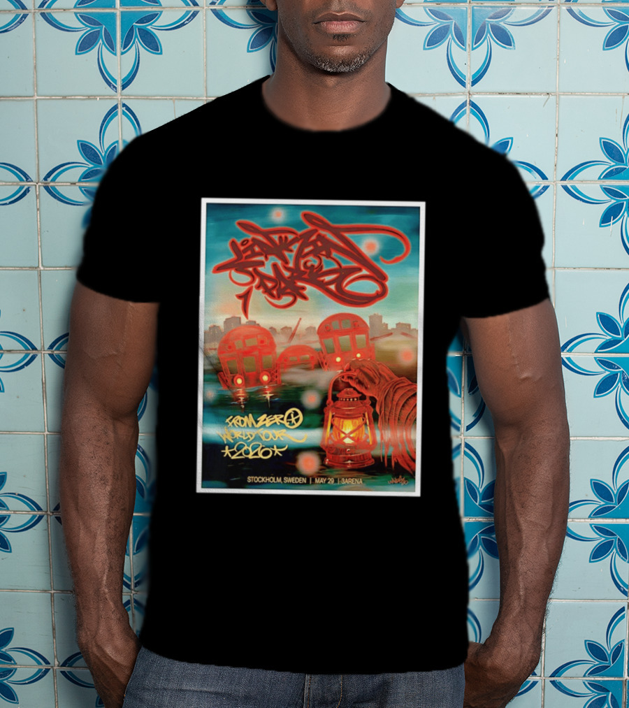 Linkin Park From Zero World Tour 2026 Stockholm Sweden May 29 3Arena T-Shirt