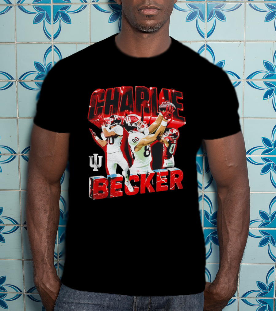 Charlie Becker Indiana Hoosiers Football 90s IU T-Shirt