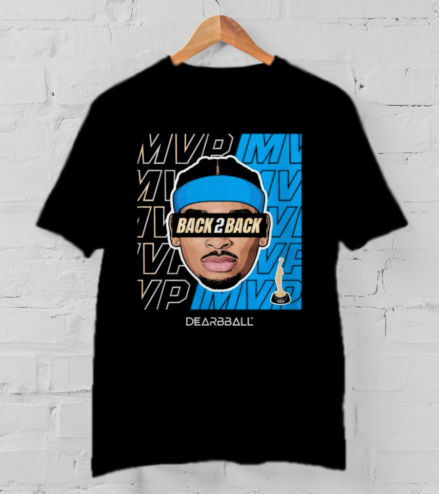 Dearbball Back 2 Back MVP Award Winner 2026 T-Shirt