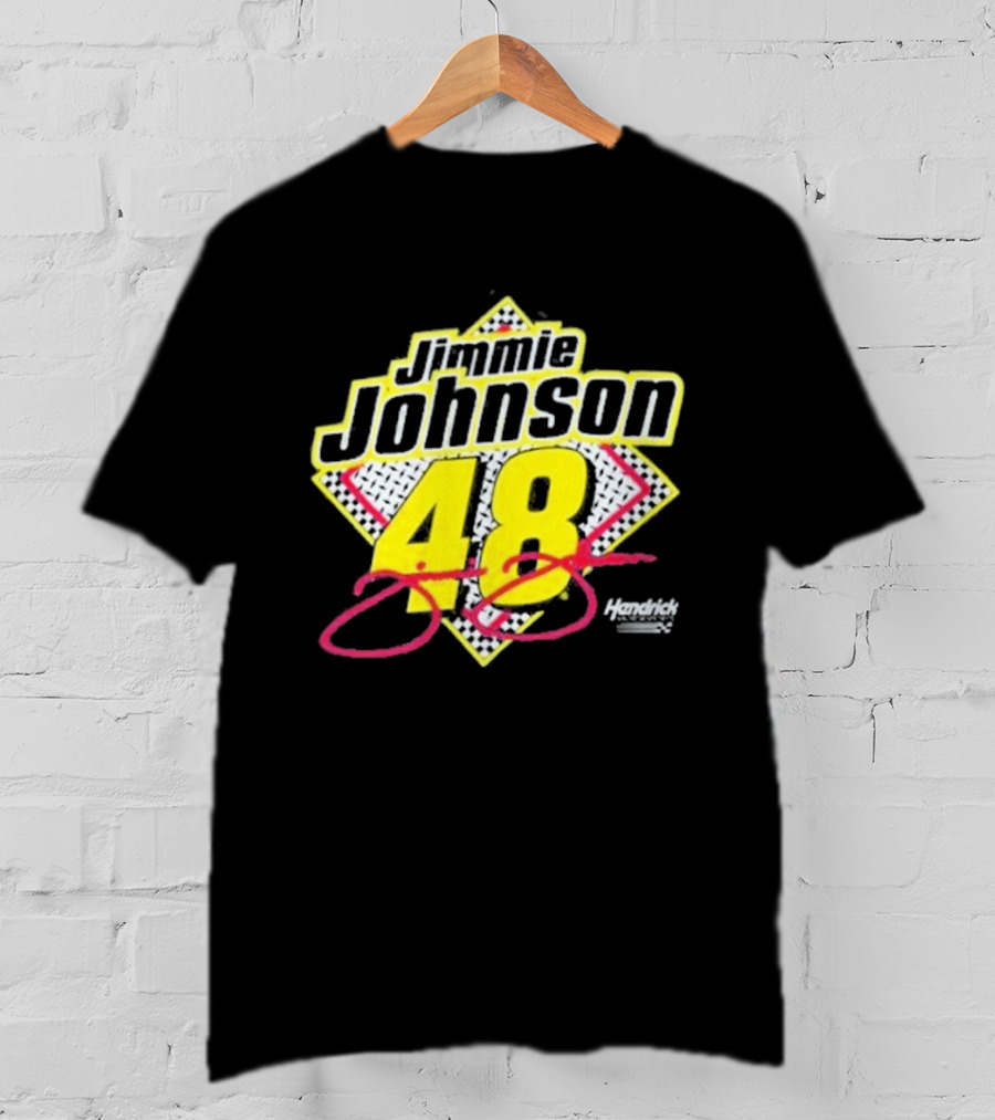 Hendrick Motorsports Jimmie Johnson 48 Racing Team NASCAR Fan T-Shirt
