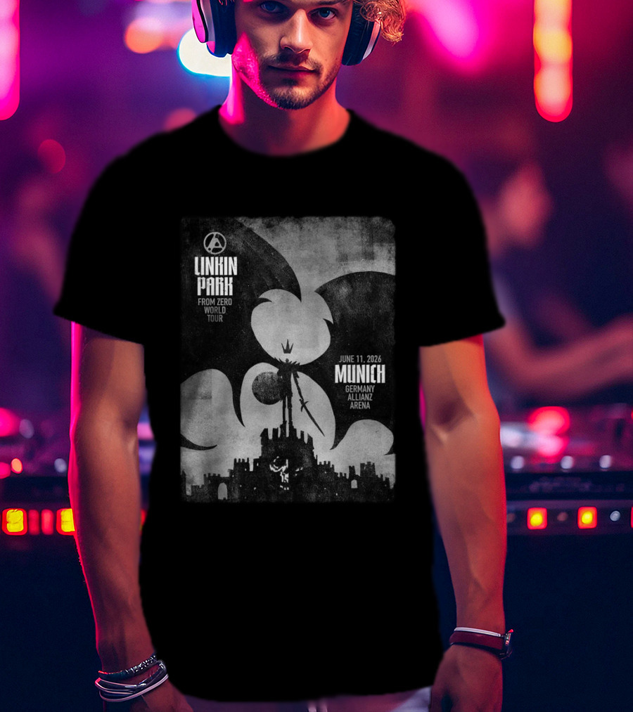 Linkin Park From Zero World Tour Allianz Arena Munich Germany June 11 2026 T-Shirt