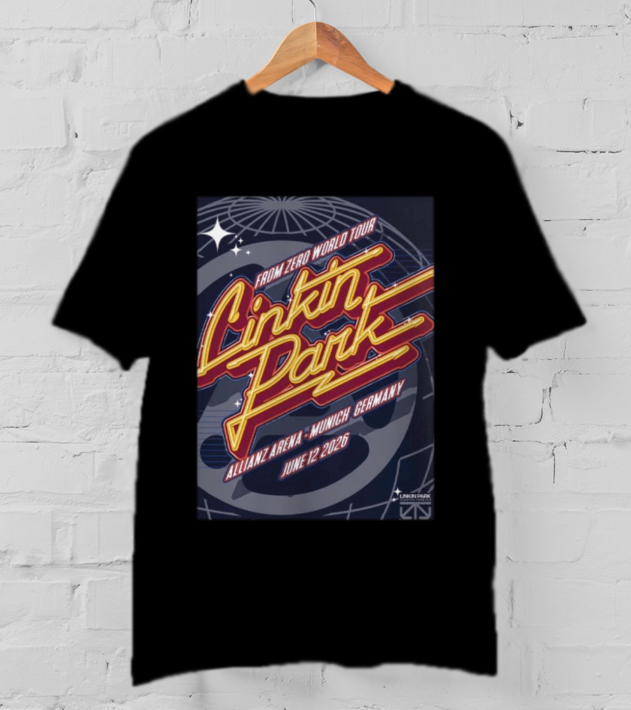 Linkin Park From Zero World Tour Allianz Arena Munich Germany June 12 2026 T-Shirt