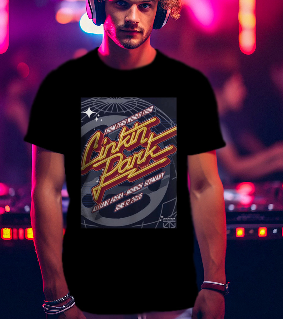 Linkin Park From Zero World Tour Allianz Arena Munich Germany June 12 2026 T-Shirt