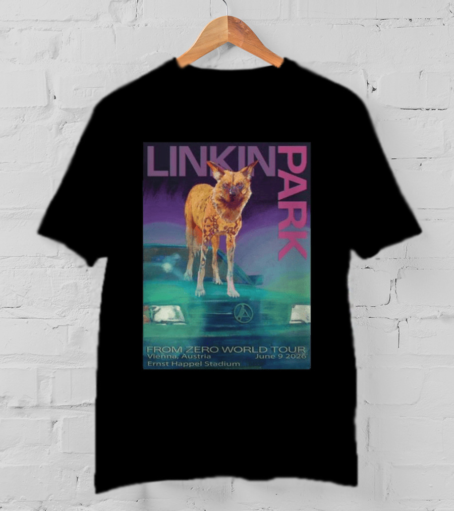 Linkin Park From Zero World Tour 2026 Vienna Austria June 9 Ernst Happel Stadium T-Shirt
