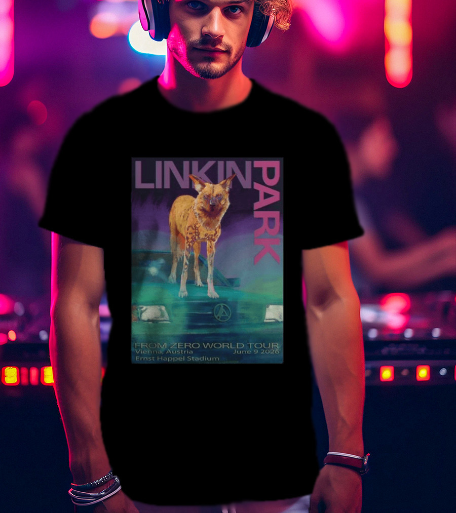 Linkin Park From Zero World Tour 2026 Vienna Austria June 9 Ernst Happel Stadium T-Shirt