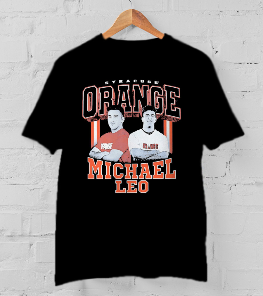 Syracuse Orange Michael Leo NCAA Lacrosse T-Shirt