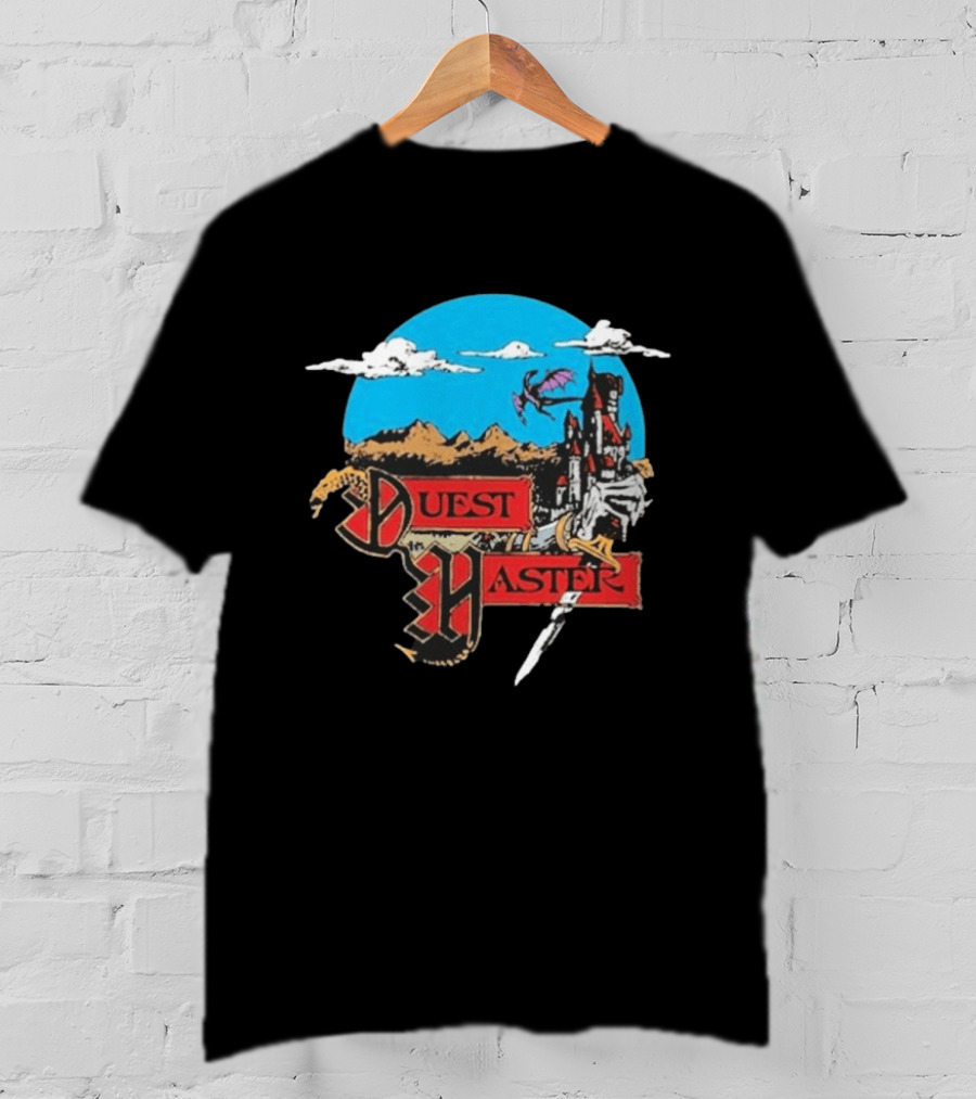 Quest Master High Fantasy Adventure Dragon Castle T-Shirt