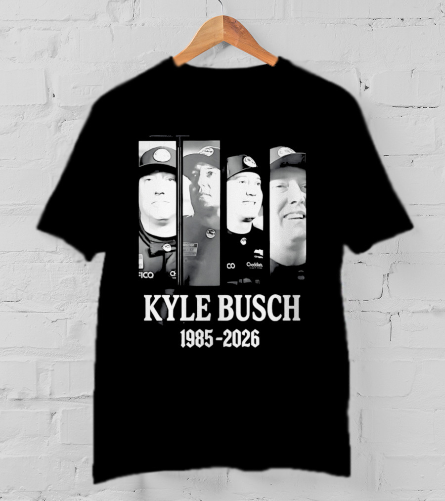 Kyle Busch 1985 2026 Racing T-Shirt