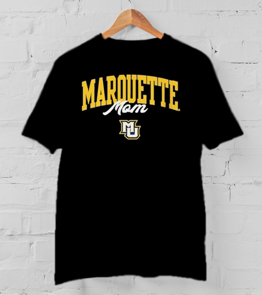 Marquette Golden Eagles Mom MU Logo Summit Sportswear T-Shirt