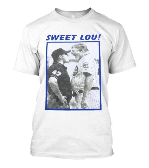 Sweet Lou Piniella Chicago Cubs MLB Umpire Confrontation T-Shirt