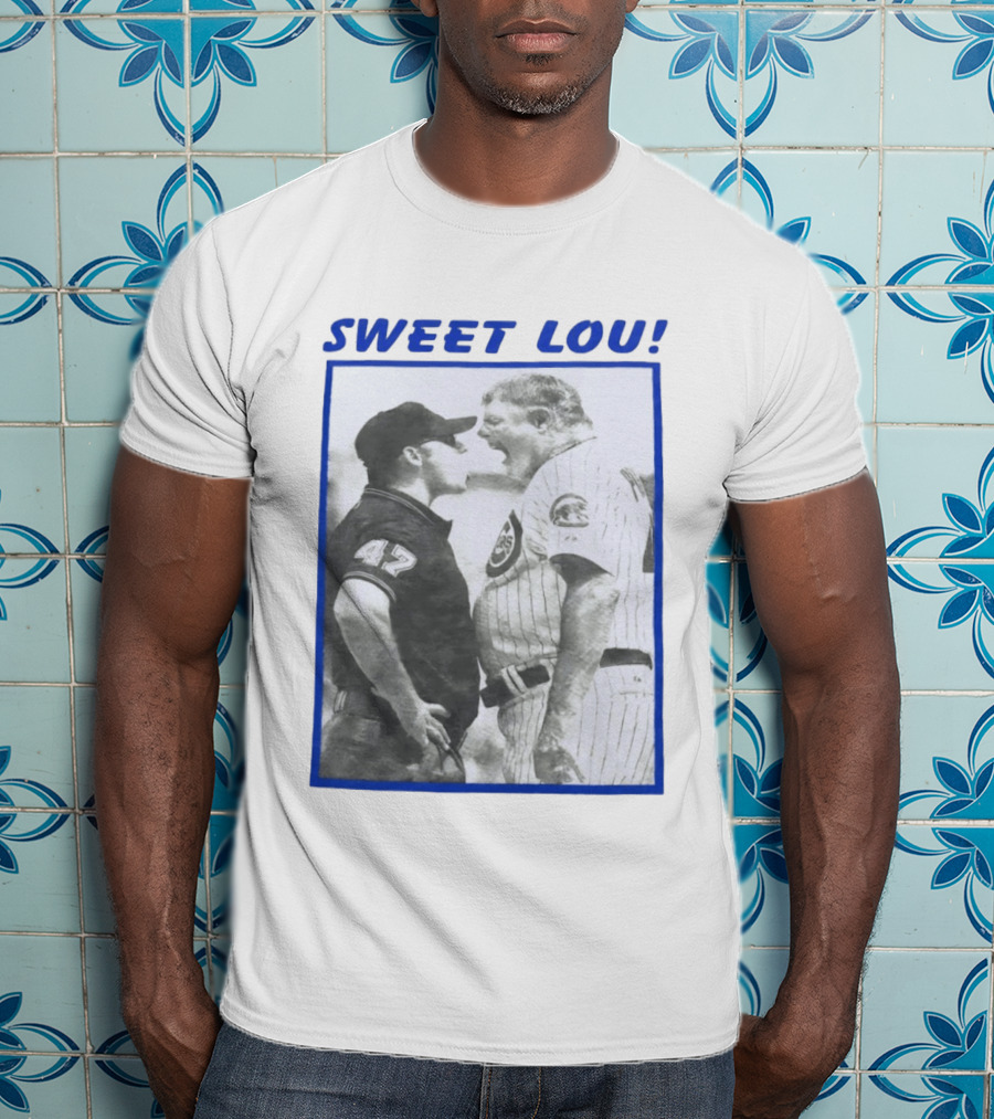 Sweet Lou Piniella Chicago Cubs MLB Umpire Confrontation T-Shirt
