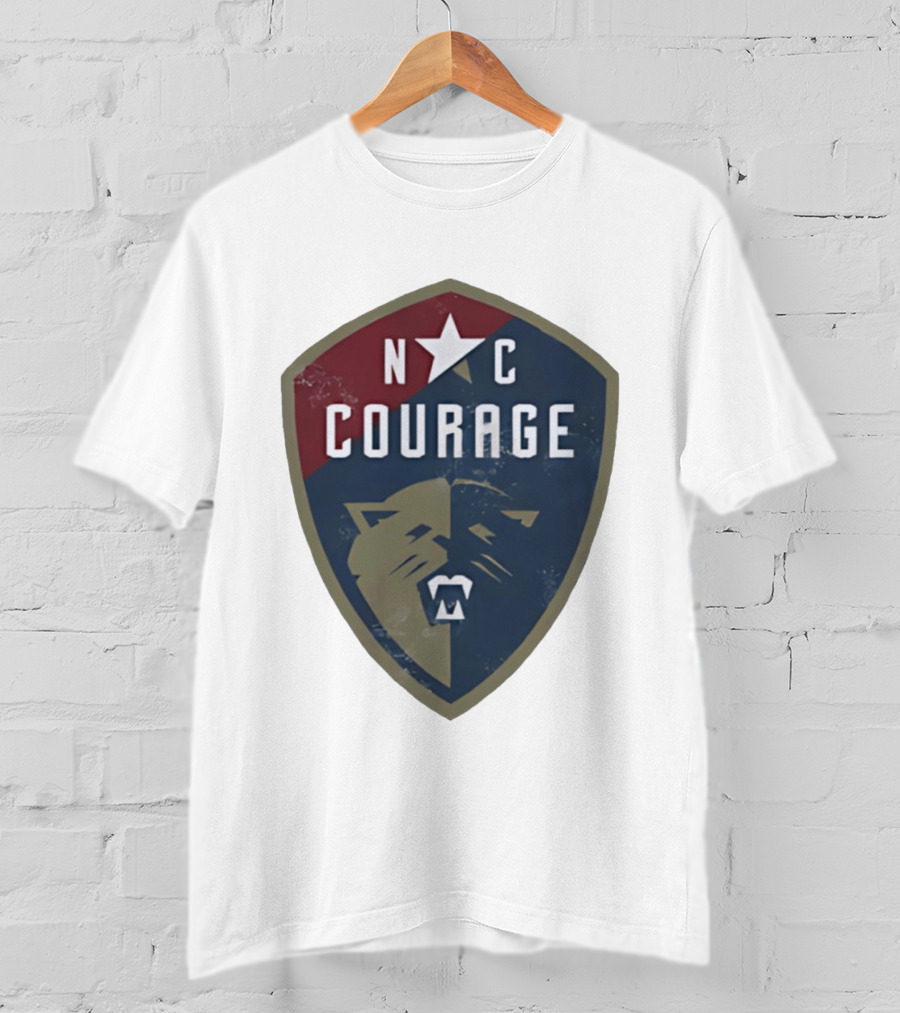 North Carolina Courage Star Shield NC Courage T-Shirt