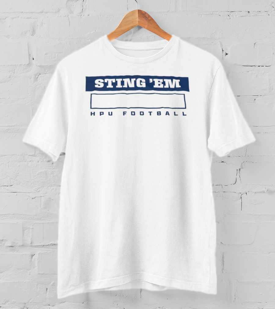 Sting Em HPU Football Howard Payne University Athletics T-Shirt