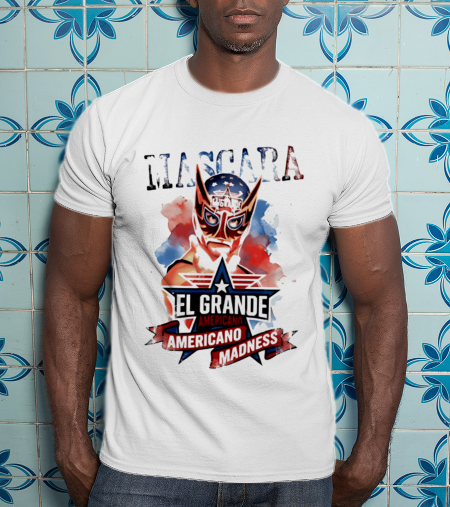 Mascara El Grande Americano Madness T-Shirt