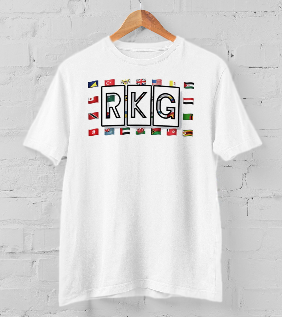 RKG International Flags World Travel Geography Education T-Shirt