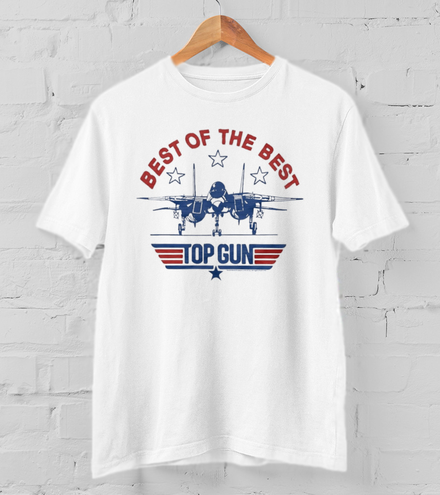 Top Gun Best Of The Best F 14 Tomcat Jet Fighter Movie T-Shirt