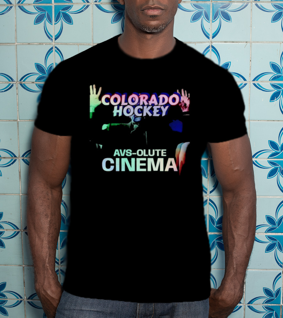 Colorado Avalanche Hockey Avs Olute Cinema T-Shirt