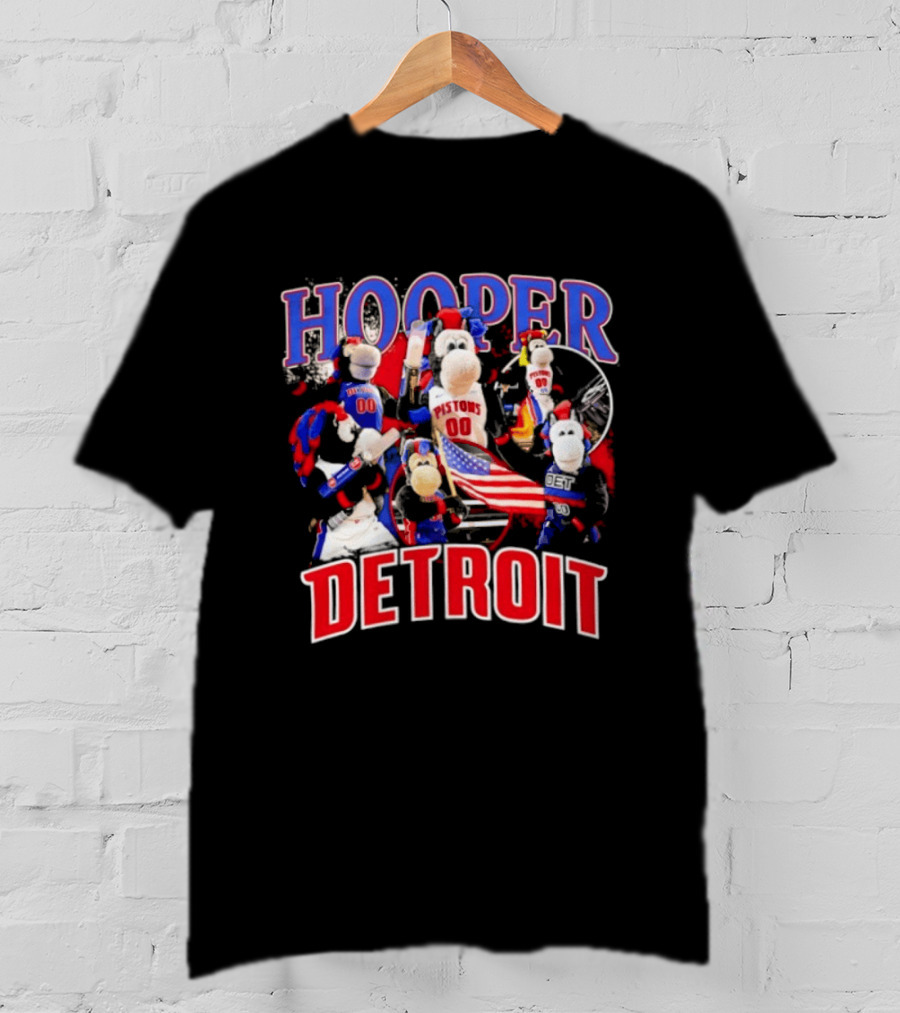 Detroit Pistons Hooper 2026 NBA Crossroads T-Shirt