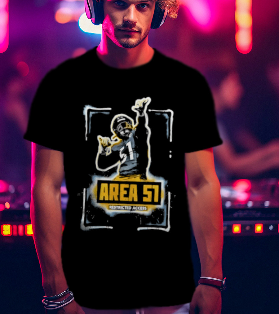 Steelers Nick Herbig Area 51 Restricted Access T-Shirt