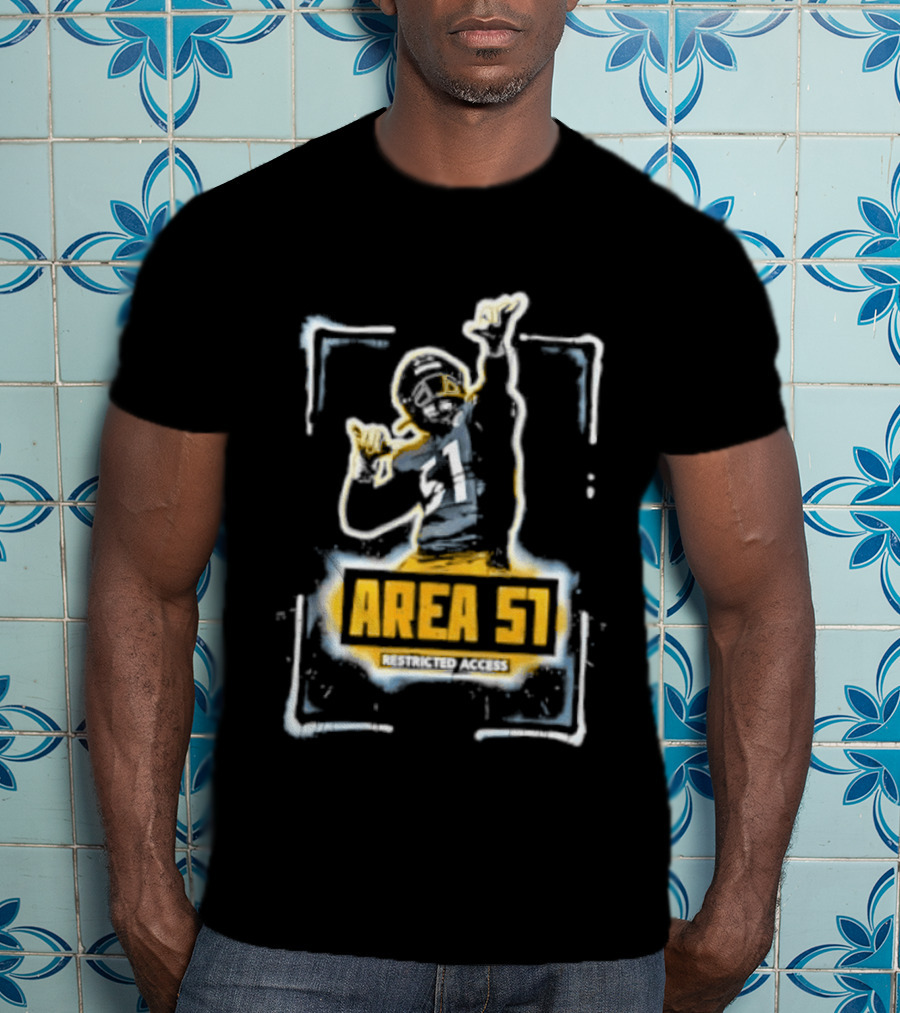 Steelers Nick Herbig Area 51 Restricted Access T-Shirt