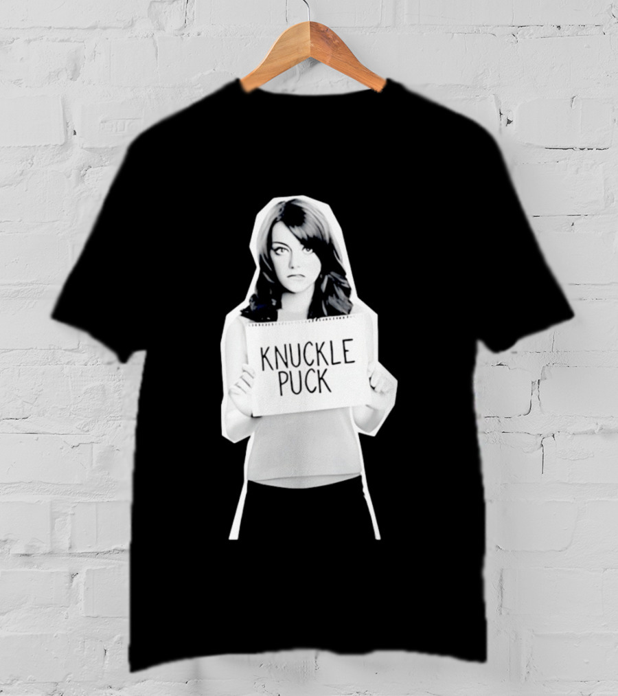 Emma Stone Knuckle Puck Sign T-Shirt