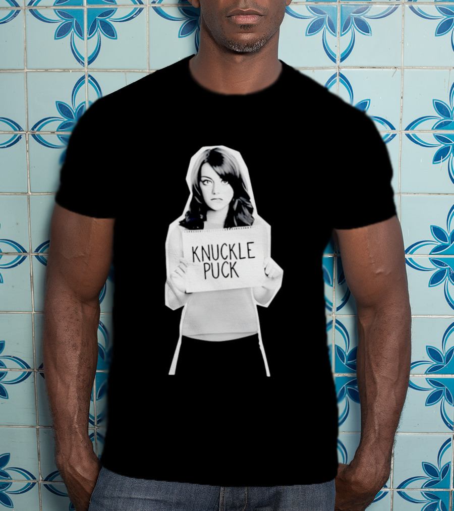 Emma Stone Knuckle Puck Sign T-Shirt