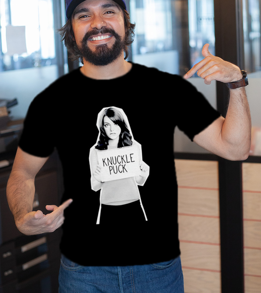Emma Stone Knuckle Puck Sign T-Shirt