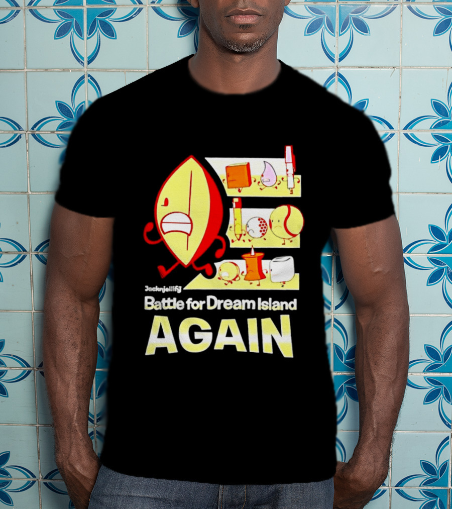 Battle For Dream Island Again Leafy BFDI Characters T-Shirt