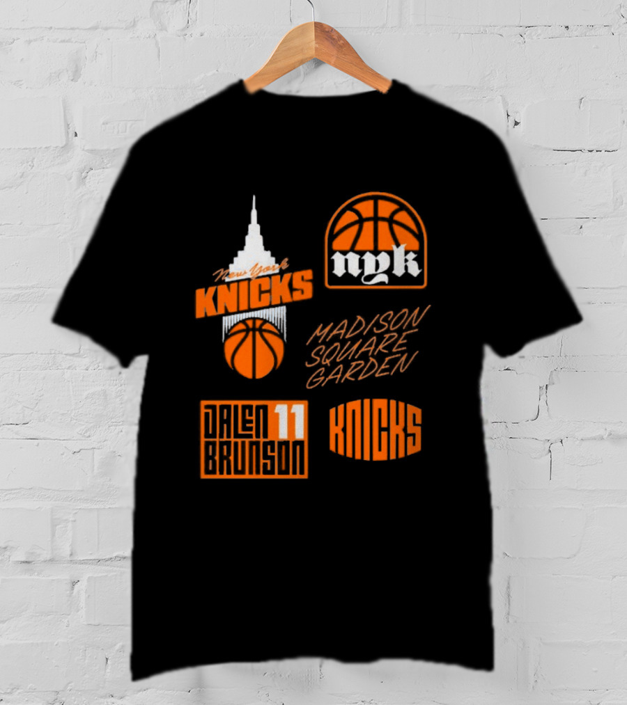 New York Knicks Jalen Brunson MSG NYK 11 Madison Square Garden T-Shirt
