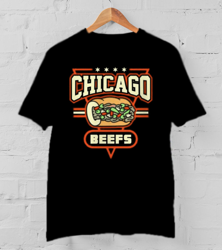 Chicago Beefs Sandwich Stars T-Shirt