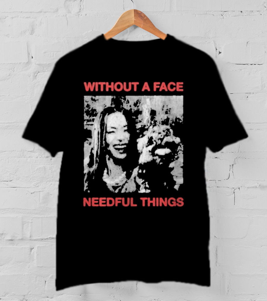Without A Face Needful Things Smiling Woman T-Shirt