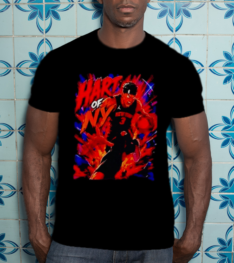New York Knicks Josh Hart Of NY Black Basketball T-Shirt