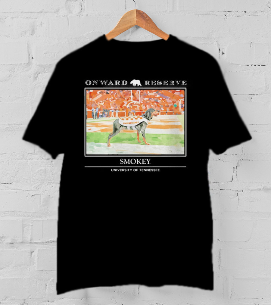 Onward Reserve Smokey University Of Tennessee Volunteers Football Stadium T-Shirt