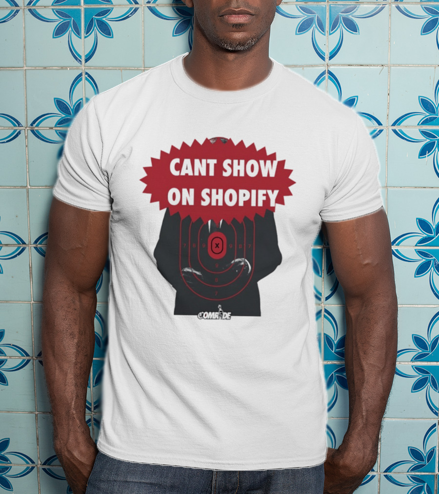 Cant Show On Shopify Target Practice X Comrade T-Shirt