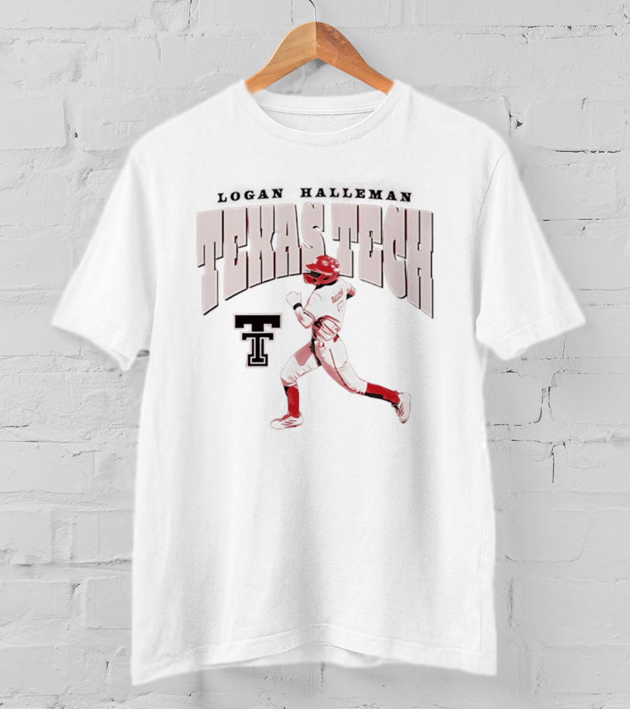 Texas Tech Logan Halleman Running T-Shirt