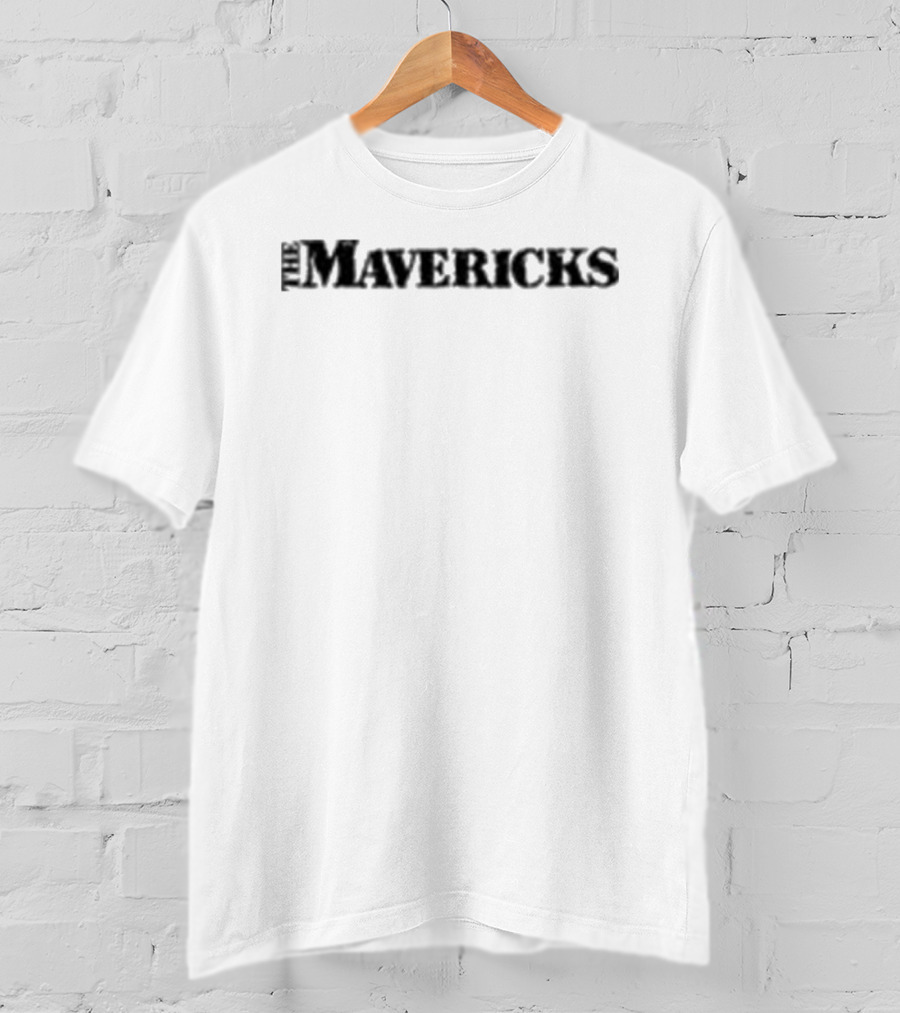 Mavericks Horse And Rider Retro Western T-Shirt