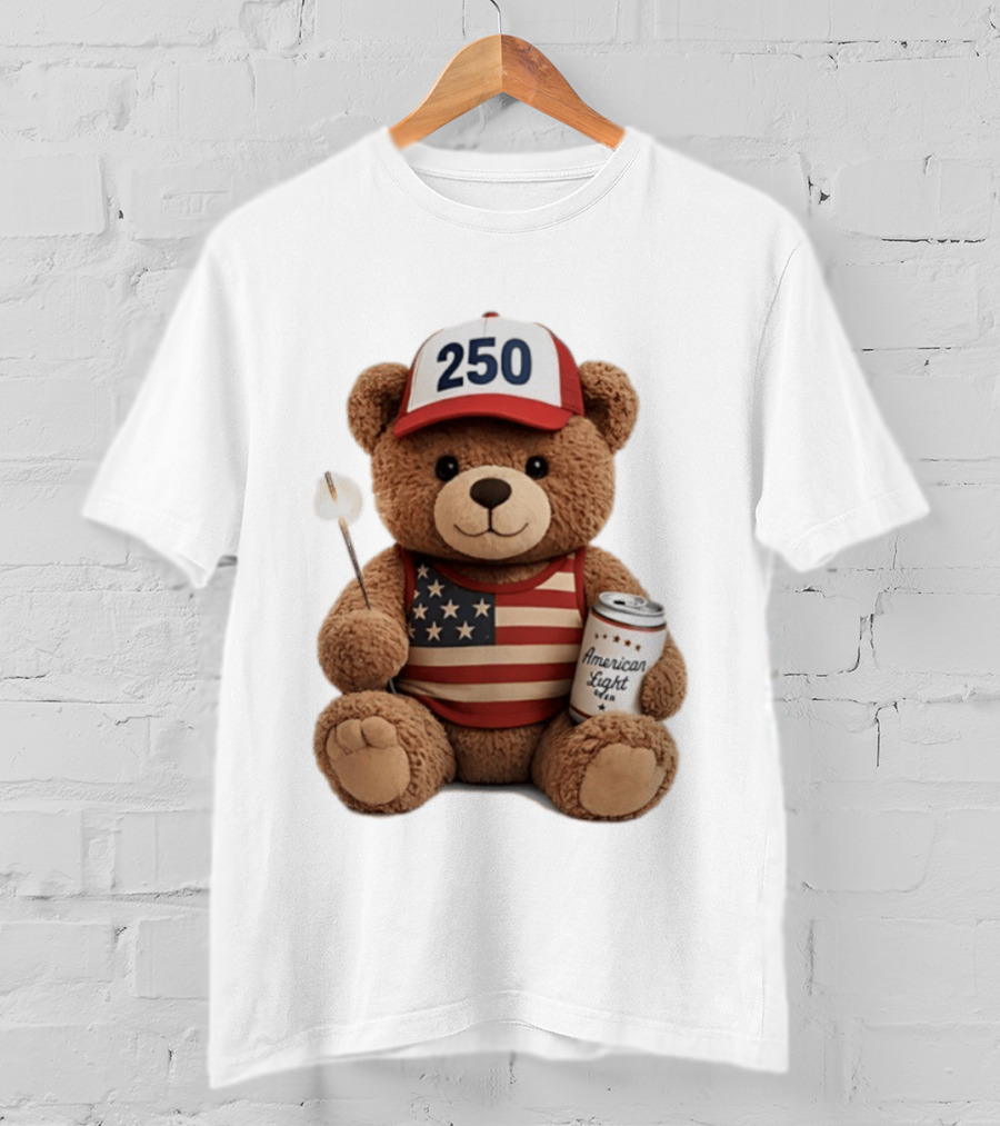 American Bear 250 United States Celebration T-Shirt