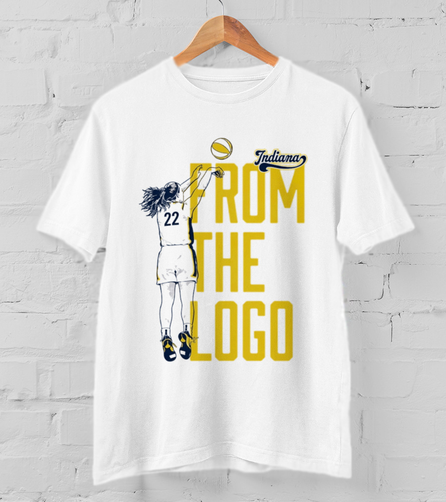 Caitlin Clark Indiana From The Logo Basketball 22 T-Shirt