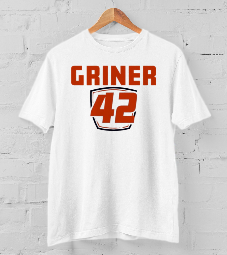 Griner 42 Phoenix Mercury Basketball Team Fan Gear T-Shirt