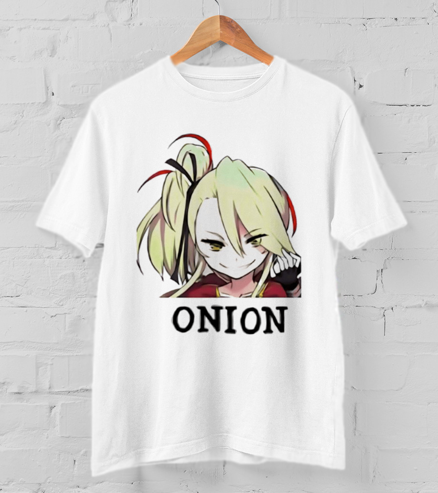 Deathpolca Anime Style Character With Onion T-Shirt