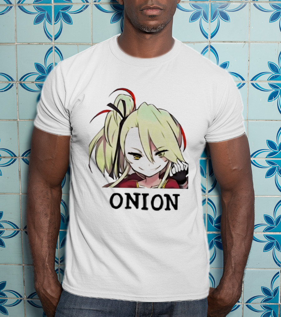 Deathpolca Anime Style Character With Onion T-Shirt