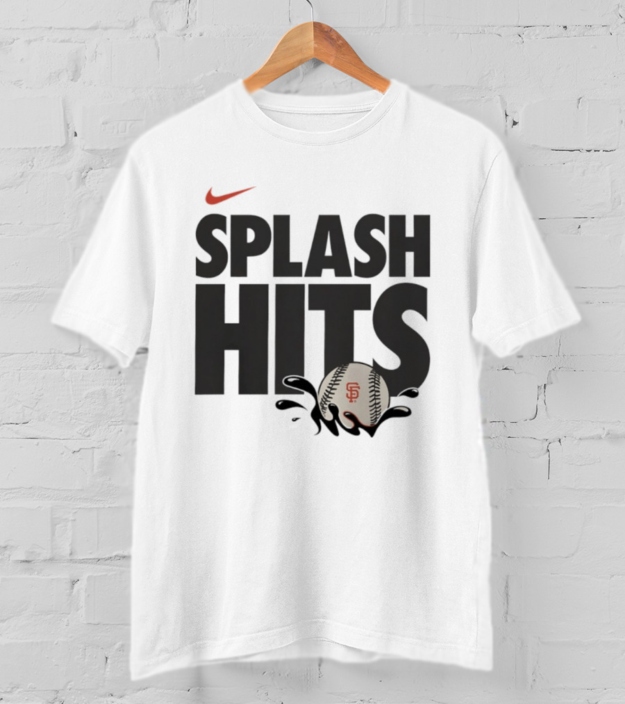 Nike San Francisco Giants Splash Hits Baseball T-Shirt